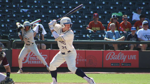 Pearland Flower Mound 6A UIL state championship Texas baseball playoffs 061023 Andrew McCulloch 96
